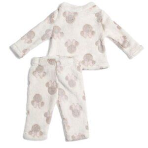 NWT DISNEY Newborn Girls Plush Minnie Mouse Pants Set Size 3-6 months